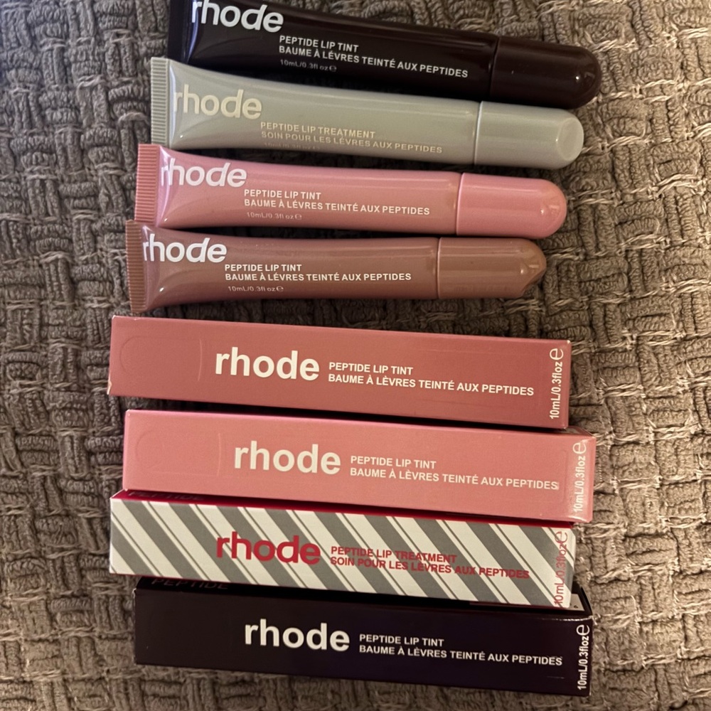 RHODE Peptide Lip Tint Collection - Pink, Brown, Gray